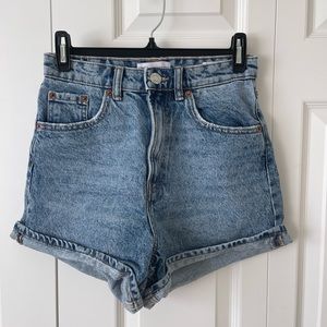 Zara denim shorts